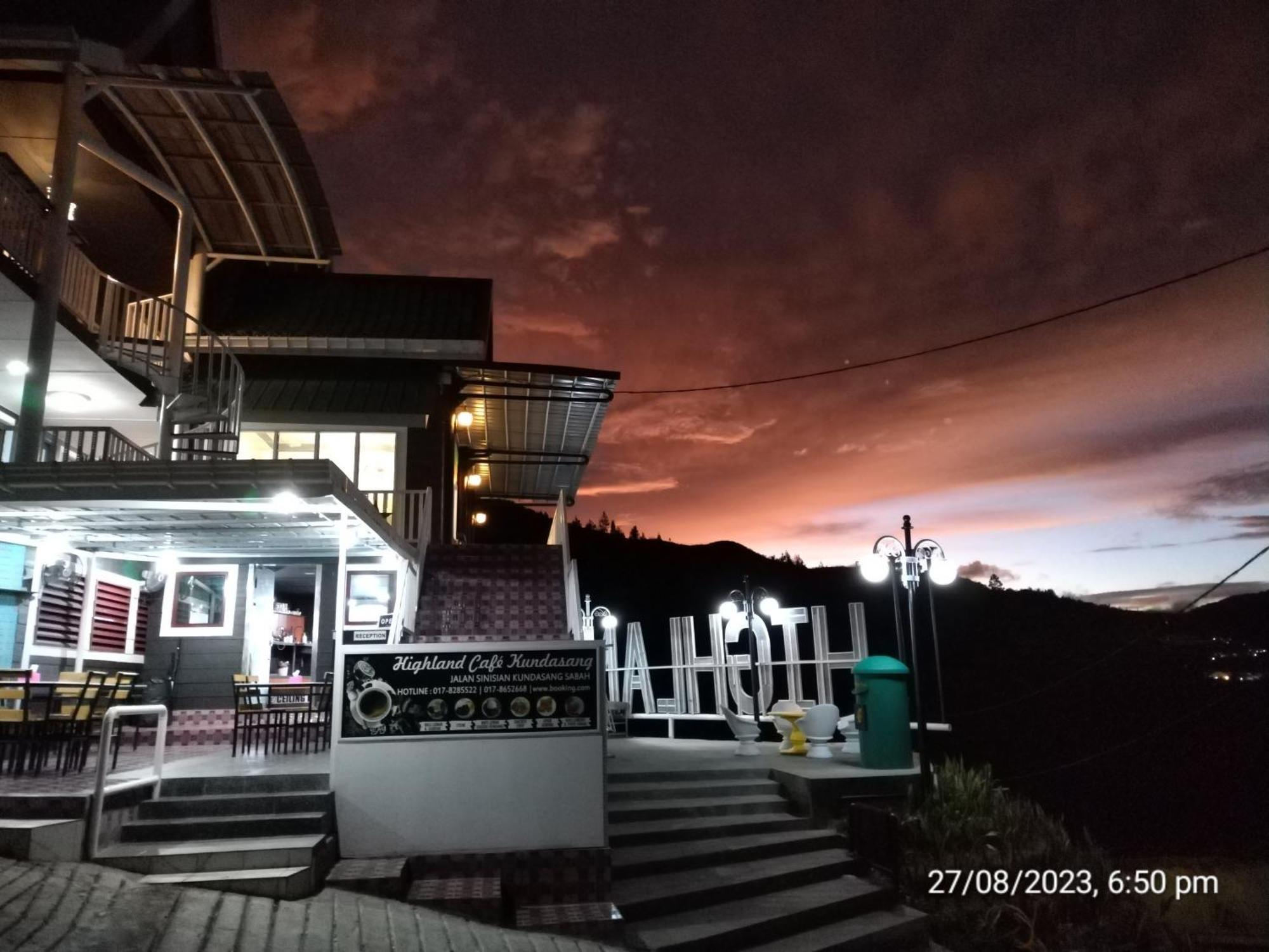 Highland Homestay Kundasang Ranau Zewnętrze zdjęcie